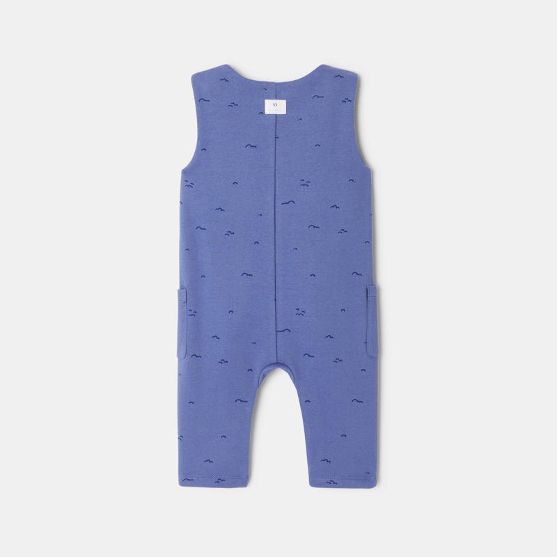 Salopette en molleton bleue mixte Absorba Bleu