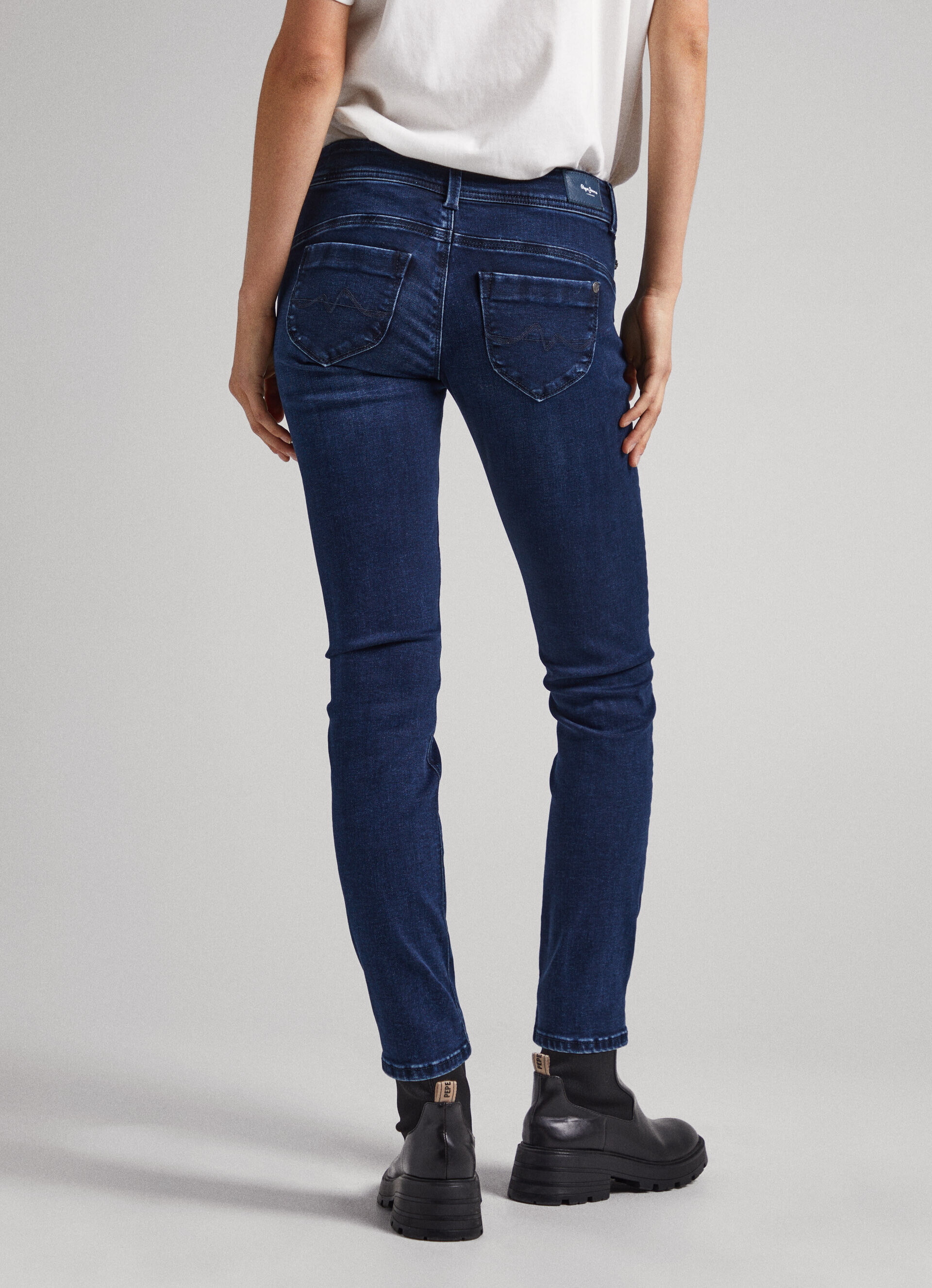 Calça jeans New Brooke Regular Medium Rise - jeans