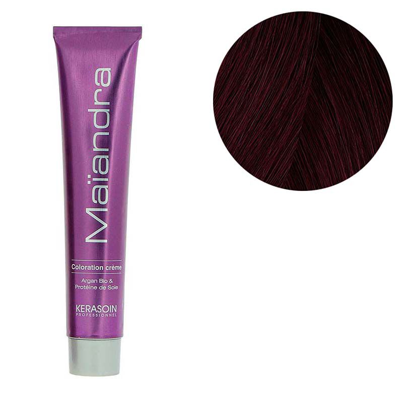 Coloration permanente Maïandra 4.6 châtain rouge