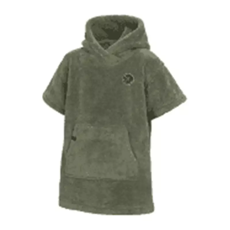 Poncho MYSTIC Teddy Kids Olive Green