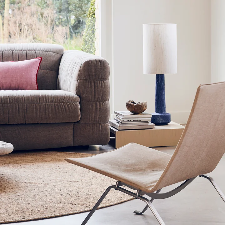 HKliving - Retro Tischleuchtenfuss, H 62 cm, mustard