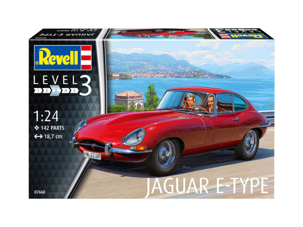 Jaguar E-Type (Coupé), Revell Modellbausatz
