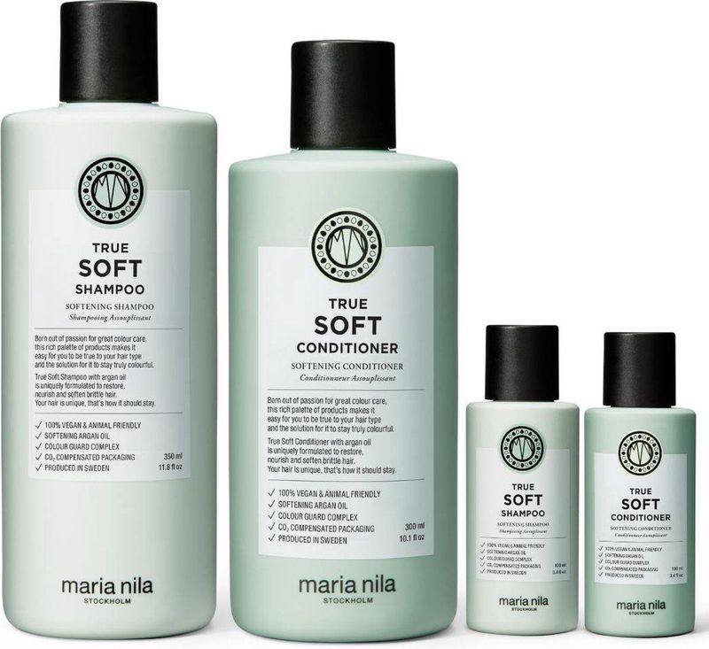 Maria Nila - True Soft - Beauty Set - 350ml - Plantaardige Stoffen