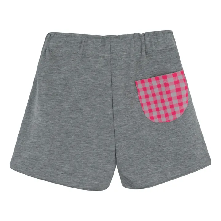 Babe & Tess Short Amour | Gris chiné