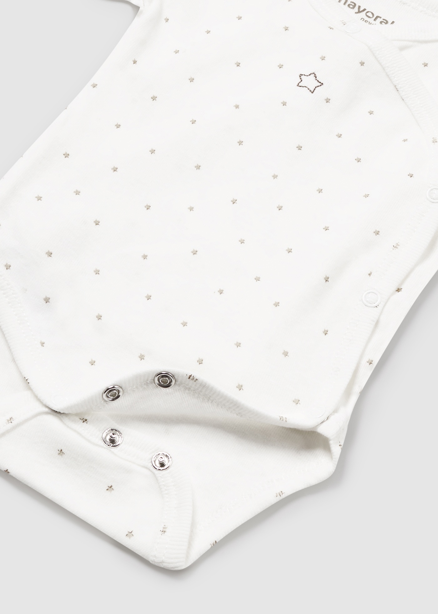 Corpo de Bebê Better Cotton Recém-Nascido Branco-Rosa