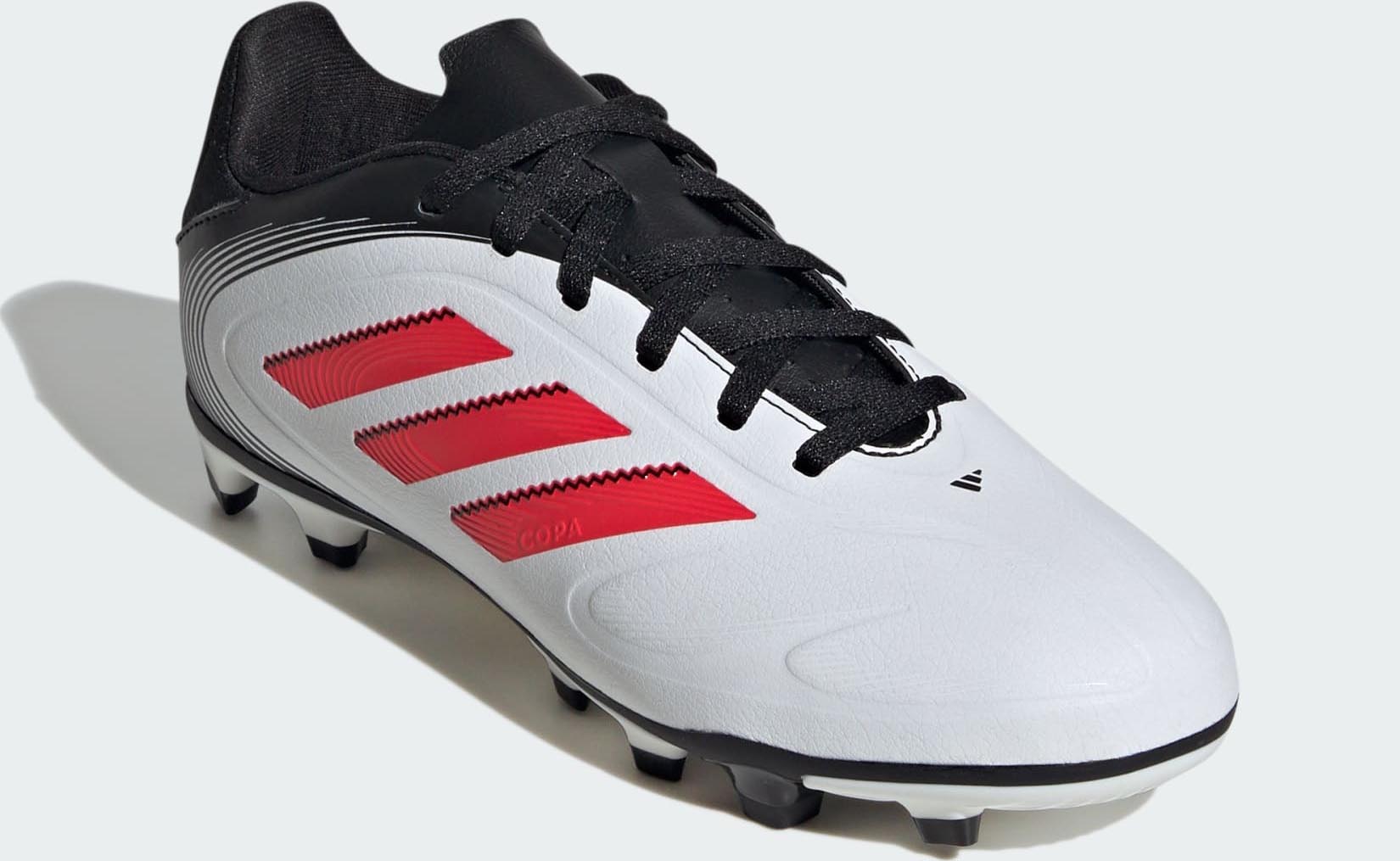 Copa Pure III Club FG/MG Junior Cloud White/Lucid Red/Core Black