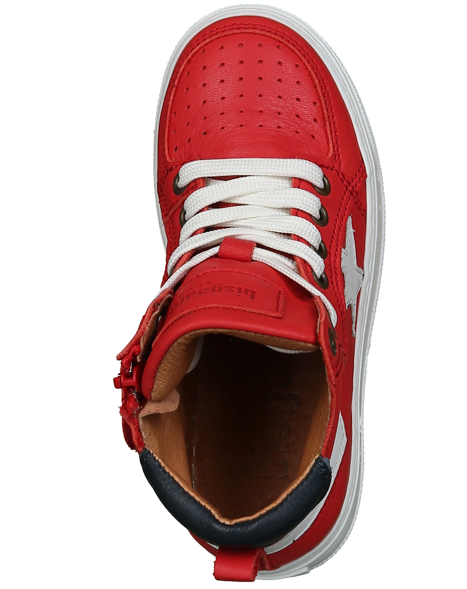 Sneaker ISAK halbhoch in red
