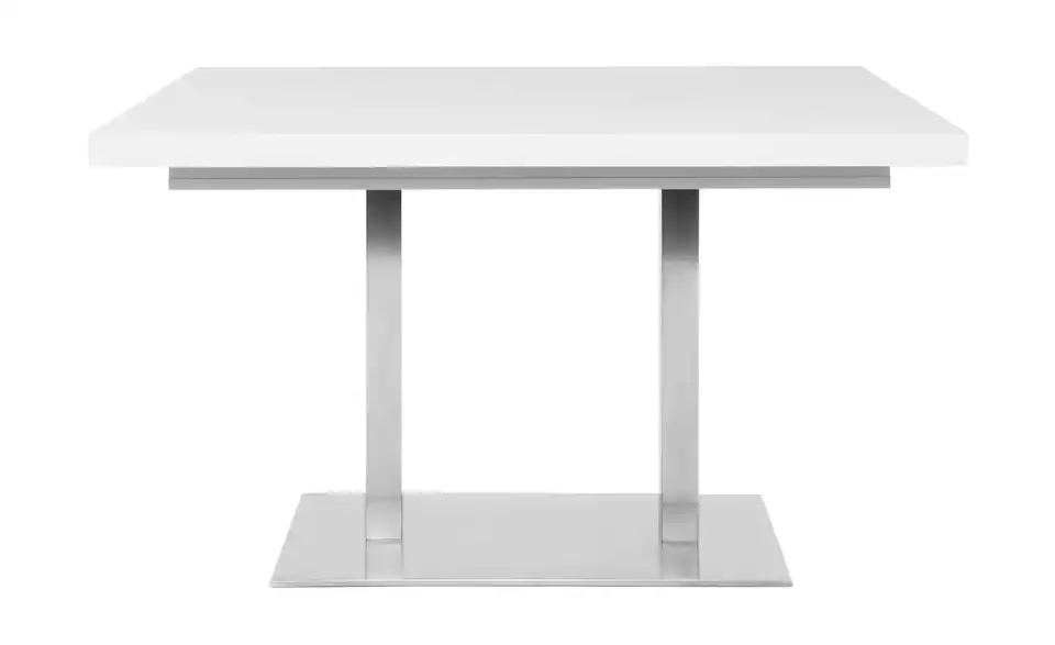 Kulissentisch ausziehbar Quadrato Weiß/ 120 cm