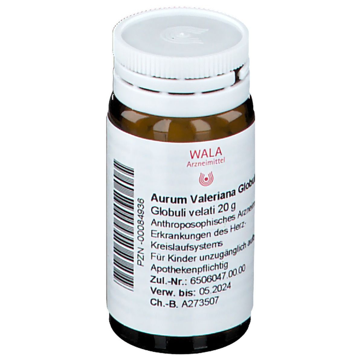 WALA® Aurum Valeriana Globuli Velati