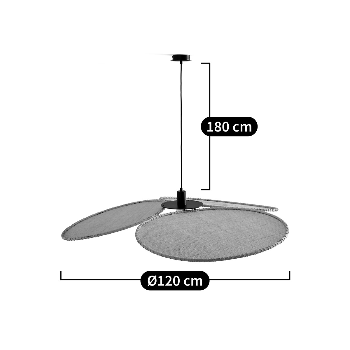 AM.PM<br>Luminária pendente Canopée, modelo grande, design de E. Gallina