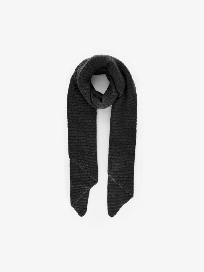 Pieces PCPYRON STRUCTURED LONG SCARF NOOS Sort