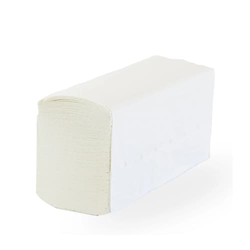Essuie-mains pliés Z blanc de 150 formats 21,6 x 21,5 cm Paredes