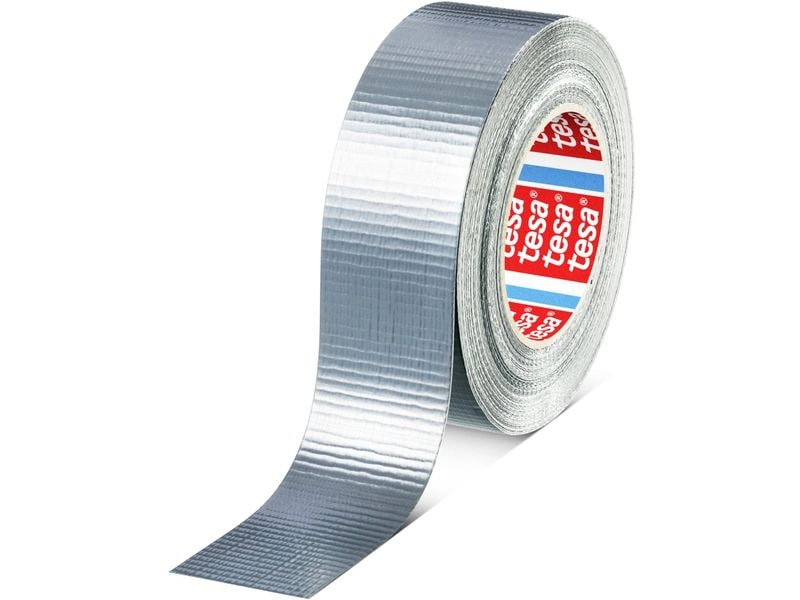 tesa Duct Tape Strong 50m x 48 mm Gewebeband Strong für Innen- und Aussenbereich