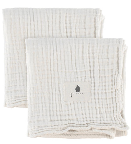 Pine Cone Stofbleer - 2-pak - Kadera - Cream