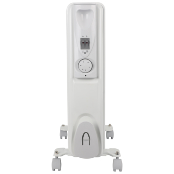 Oliegevulde Radiator 2000W Wit