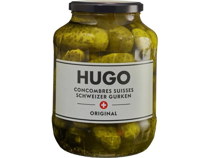 Hugo Reitzel Schweizer Gurken Hugo 900 g Schweizer Genuss aus der HUGO Pickles Reihe