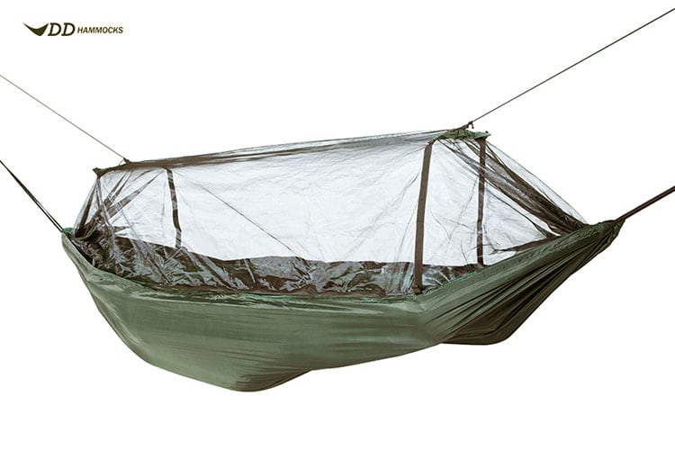 DD Hammocks Frontline Hammock<br>Komplett hengekøye med myggnett og opphengstau!