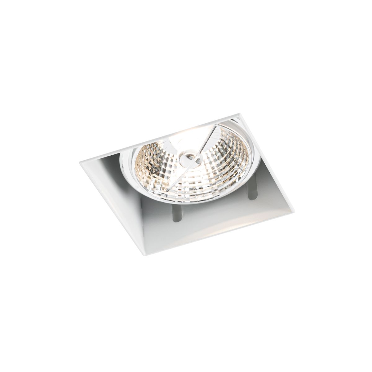 Set van 6 inbouwspots wit GU10 70mm trimless - Oneon