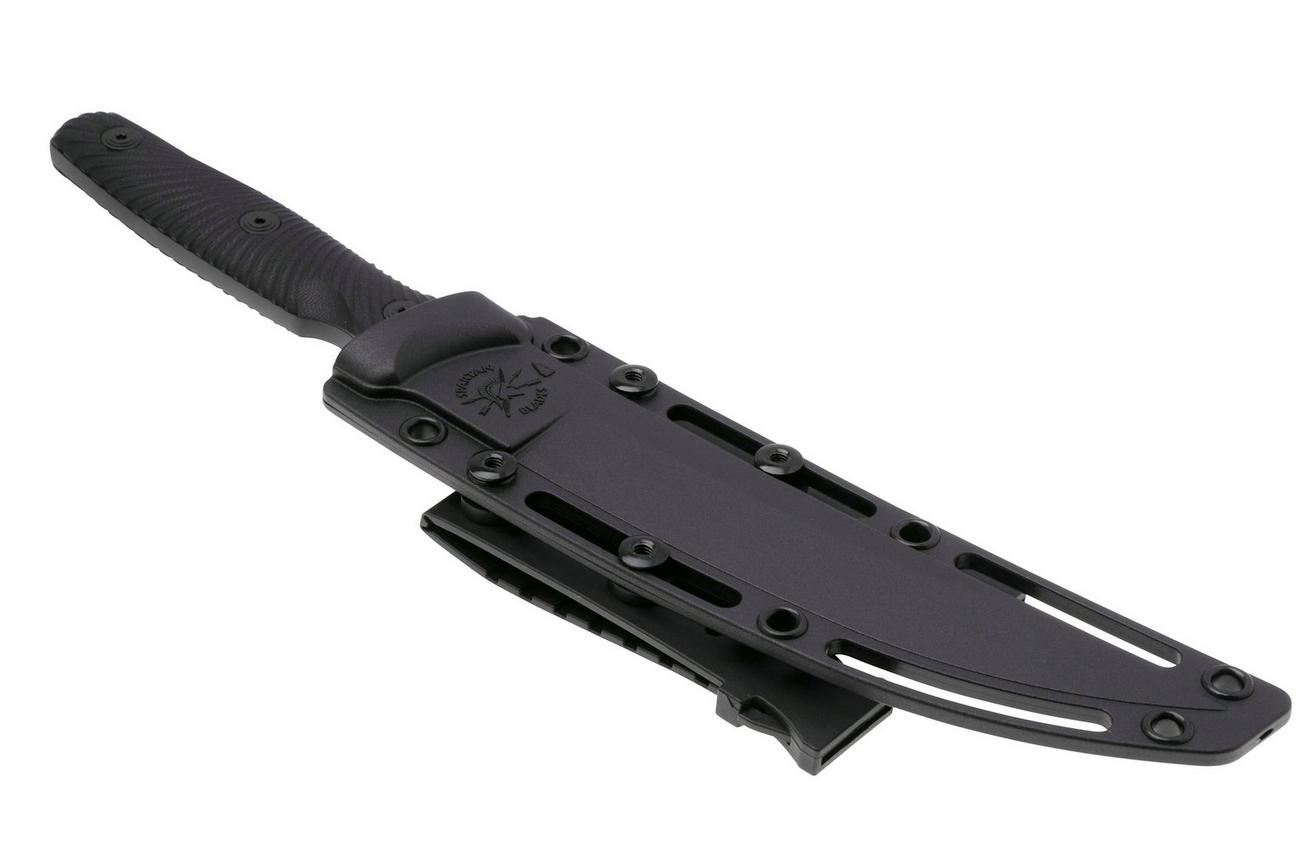 Spartan Blades Spartan-Ronin Torii, Black G10, PVD D2, tactisch mes