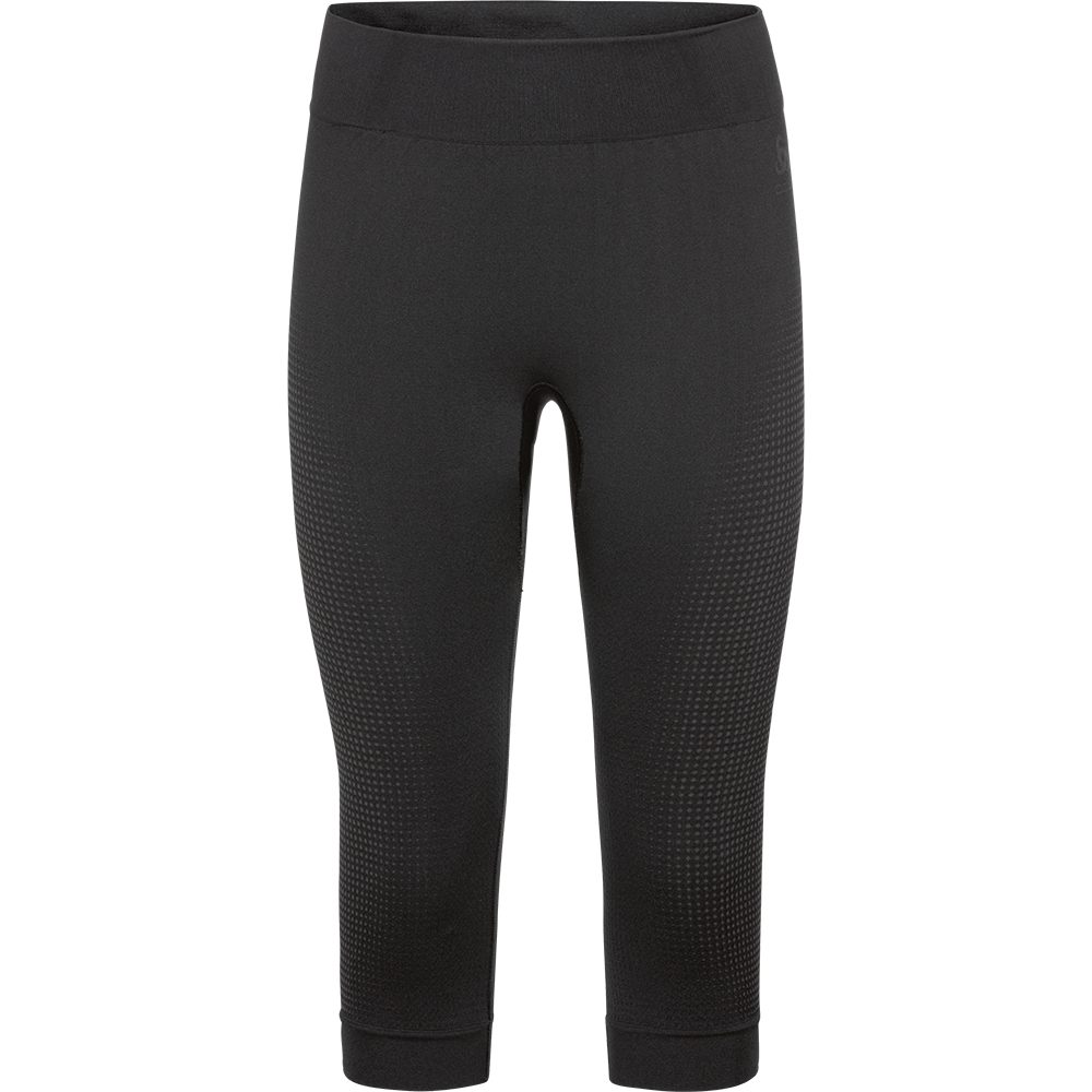 Odlo Performance Warm Eco 3/4 Leggings Damen black new odlo grey