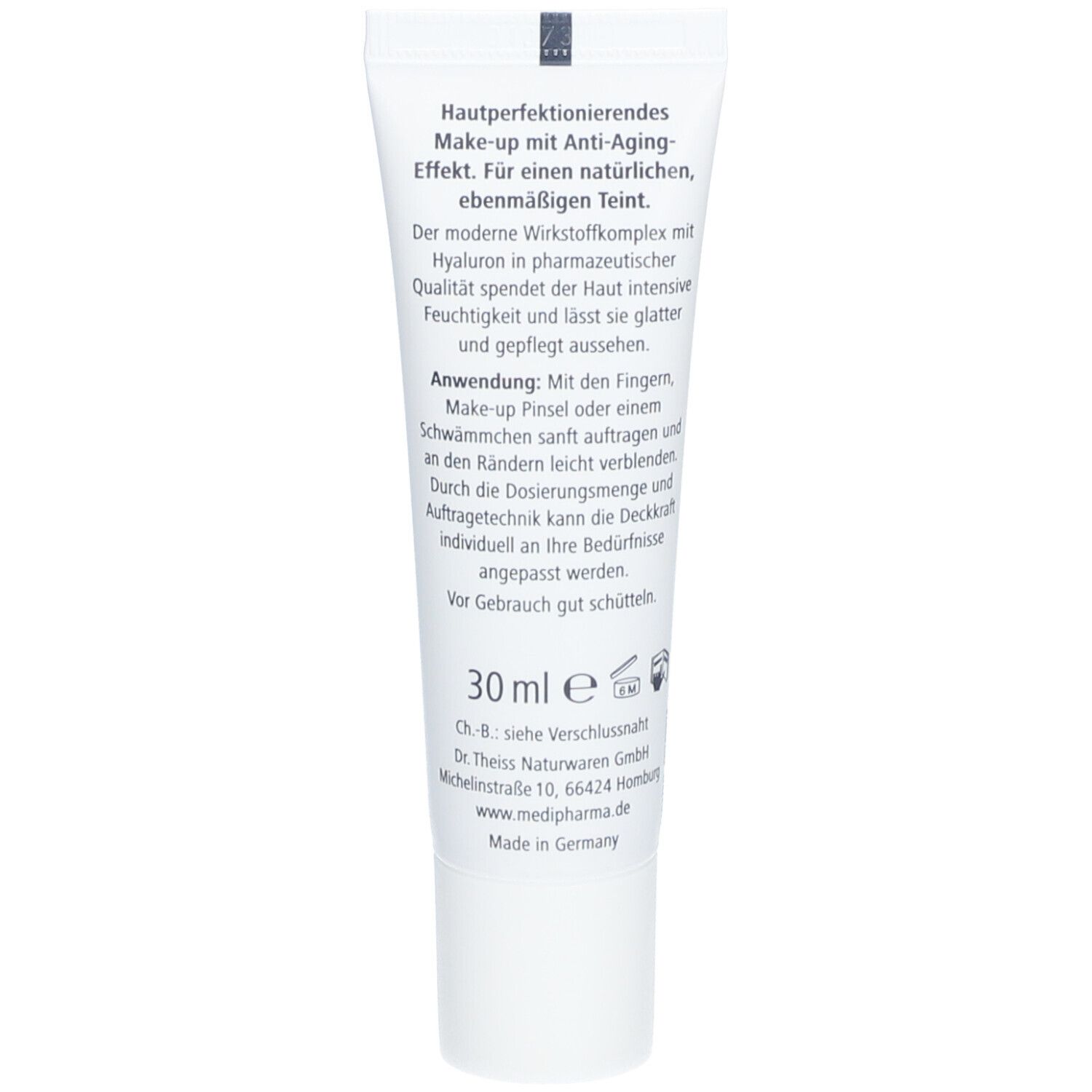 medipharma cosmetics Hyaluron Teint Perfection Make Up Natural ivory