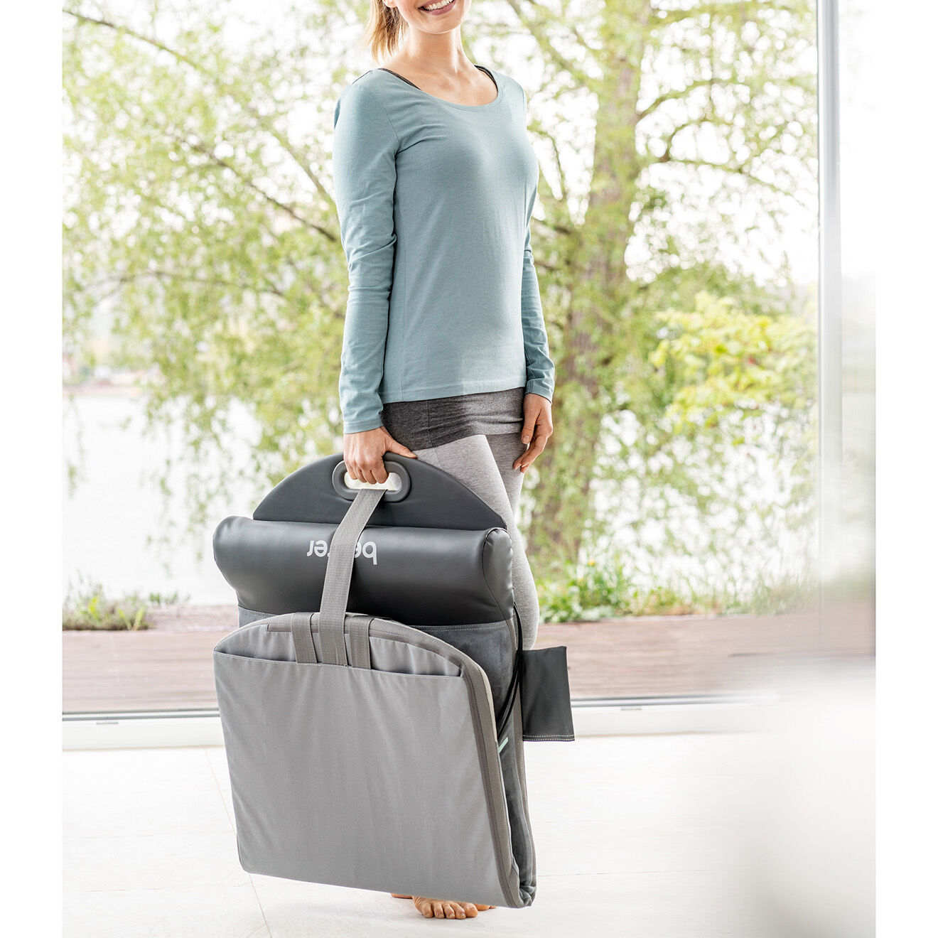 Beurer Tapis de yoga et stretching gris