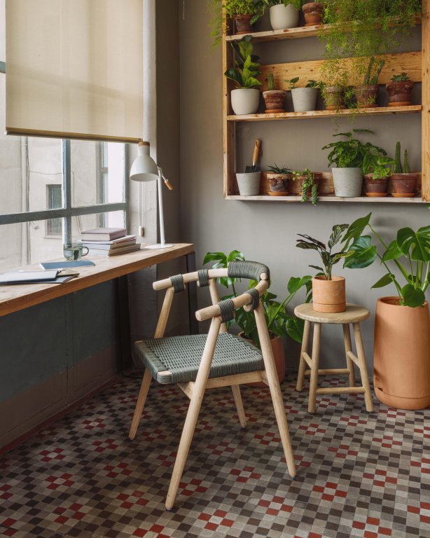 Kave Home Majela stoel groen