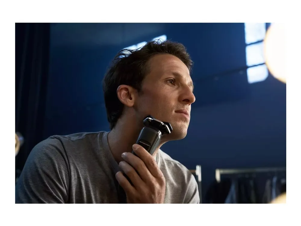 Philips 7000 Series S7886 - Shaver - trådløs - blæksort - med Phillips OneBlade