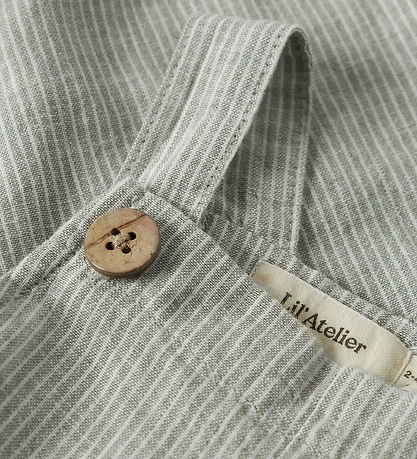 Lil' Atelier Latzhosen - NbmJesper - Seegras