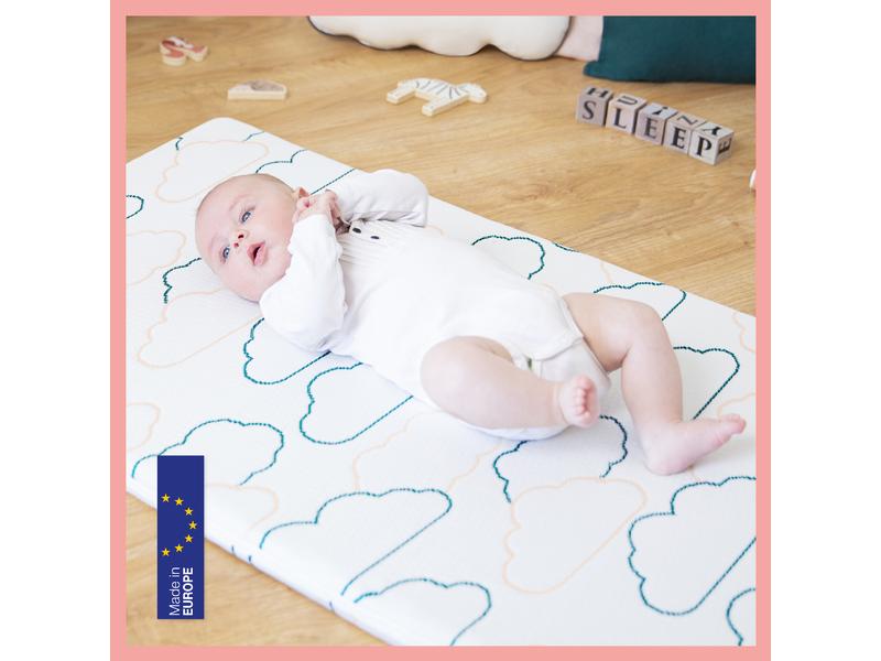 Babymoov Reisebettmatratze Cosy'Lite Nomad Weiss Weiche Matratze für Reisen mit Baby