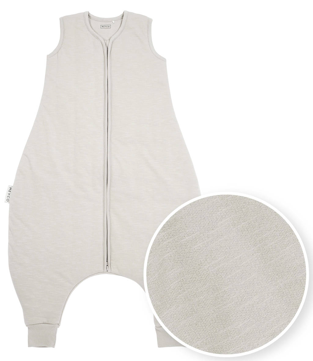 winter slaapoverall jumper Slub greige