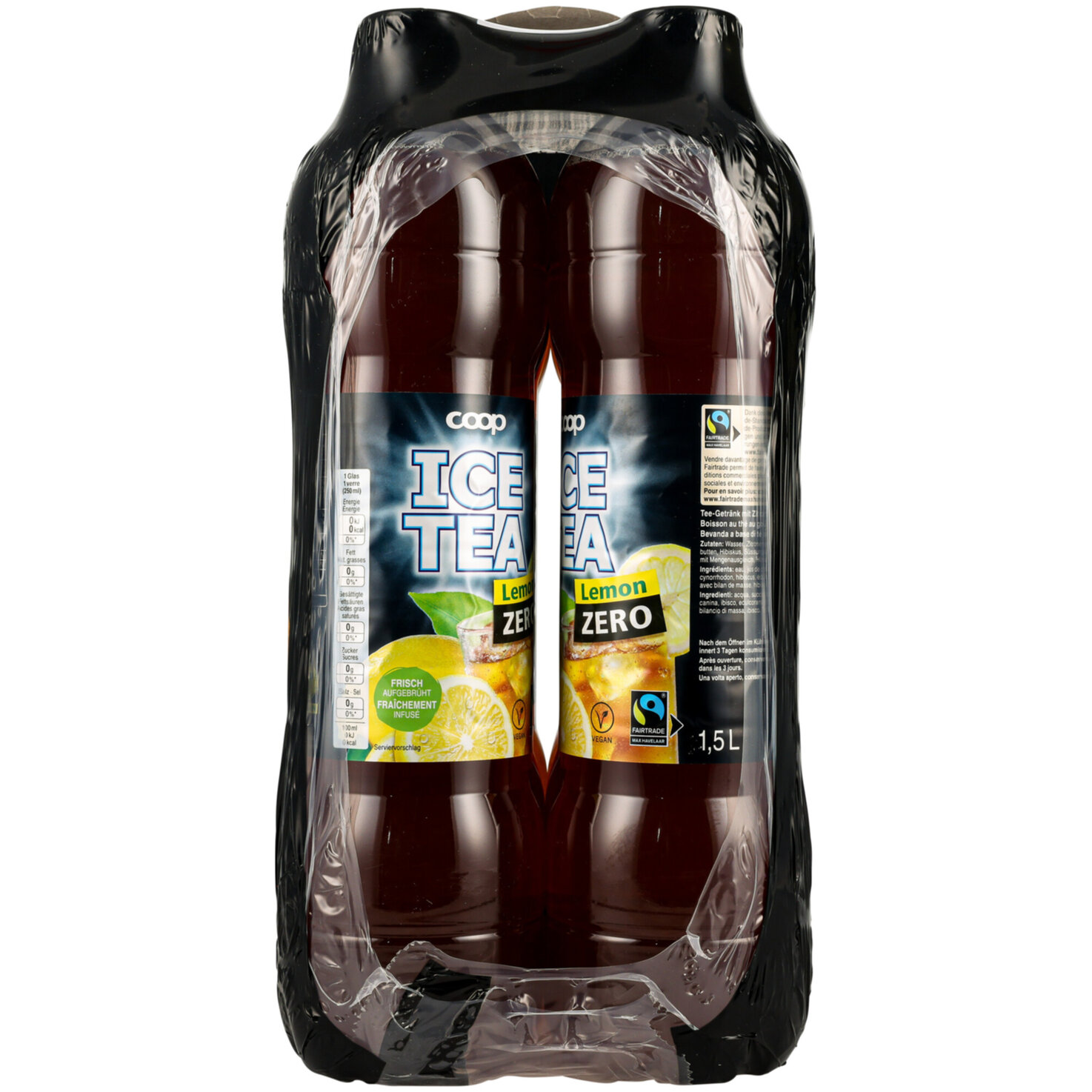 Fairtrade Ice Tea Lemon Zero 6x1,5l
