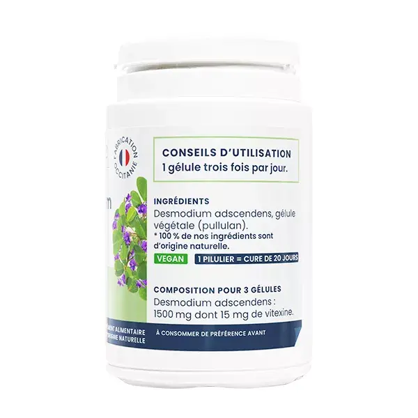 Oemine Desmodium Fort 60 gélules