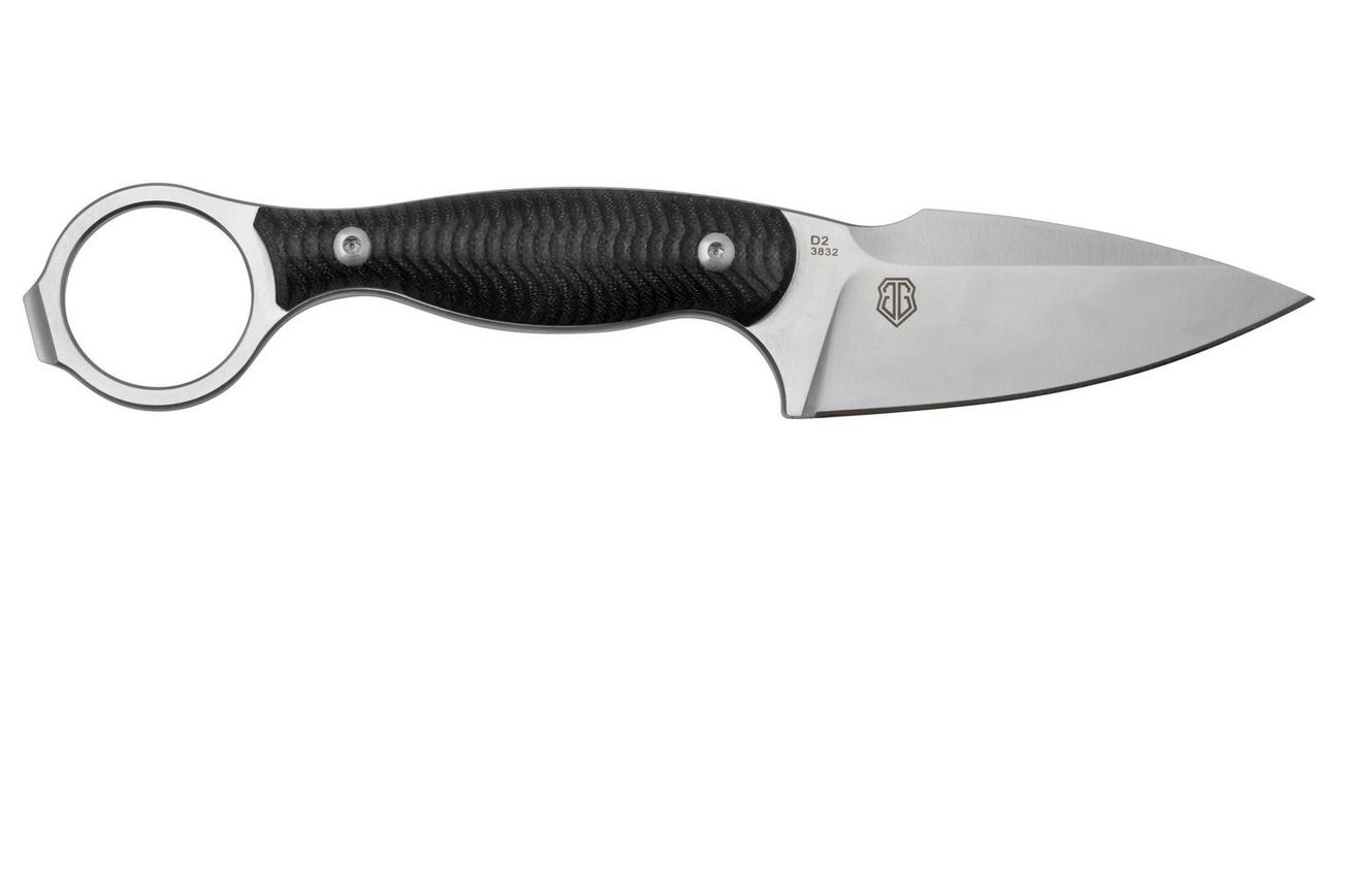 Böker Plus Accomplice D2 02BO176 vaststaand mes, John Gray design