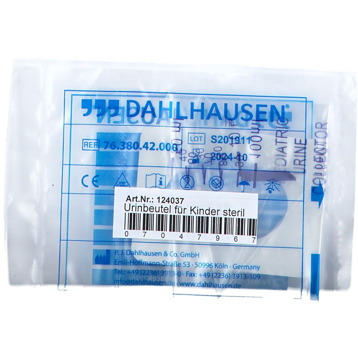 Urinbeutel für Kinder, steril 100 ml