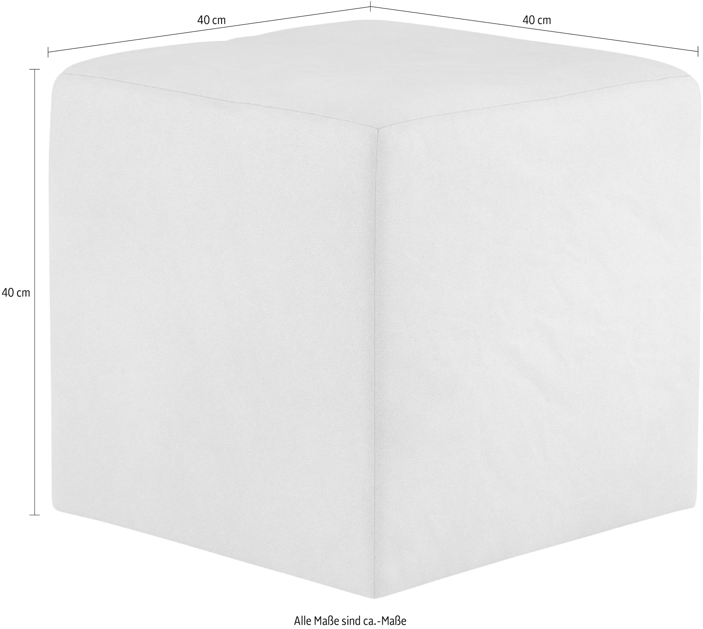 COTTA Hocker »Cuby« Sitzwürfel, Cube, Sitzhocker