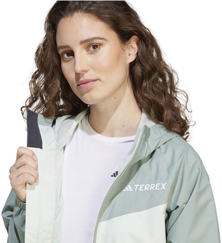 Adidas - Terrex Multi - Wandeljas - Groen - Waterbestendig, Ademend, Polyester