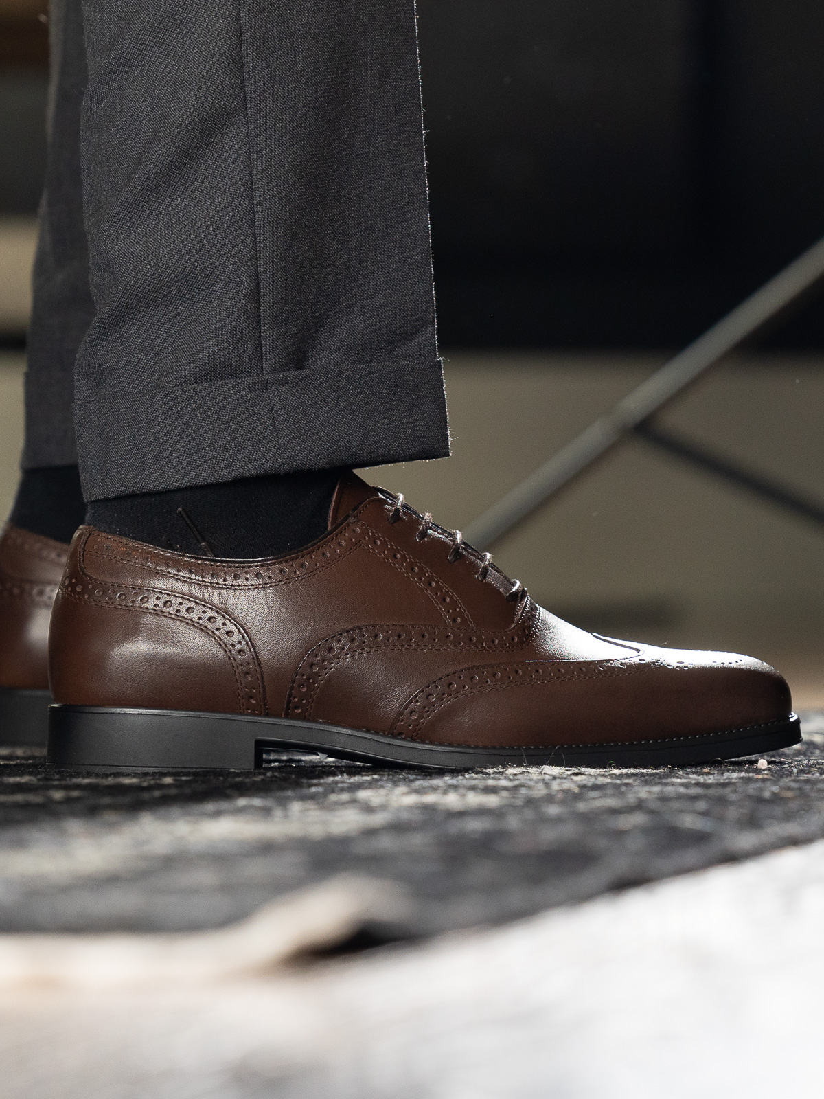 Gregers - Oxford Brogue Brown - Trapes Sko
