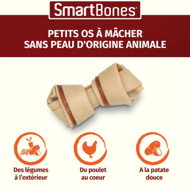 Os à mâcher SmartBones à la patate douce