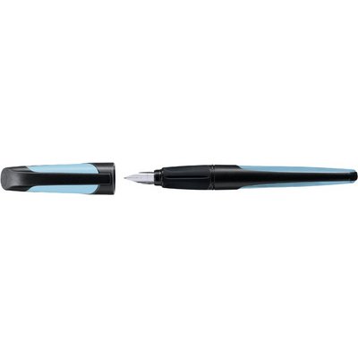 Stylo plume EASYbuddy M, droitiers, noir/citron vert