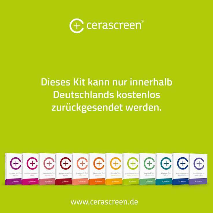 cerascreen® Omega-3 Test, 1 St