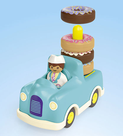 Playmobil Junior - Sk?r Donut Truck - 71702 - 7 Dele