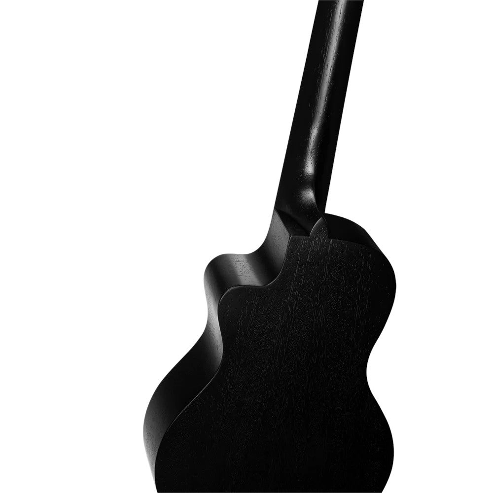 Ortega RUHZ-CE-SBK Horizon Series Concert Ukulele Black elektrisch-akoestische concert ukelele