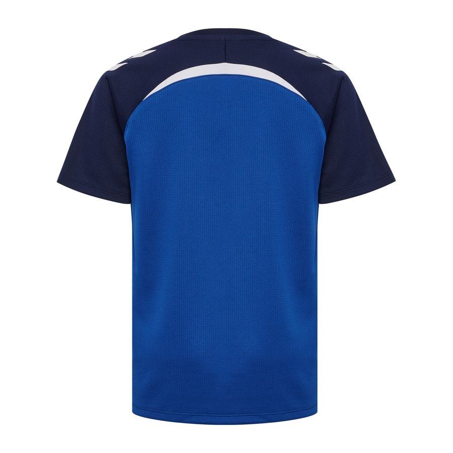 Hummel T-shirt d'Entraînement hmlLEAD 2.0 - Bleu/Bleu Marine/Blanc Enfant