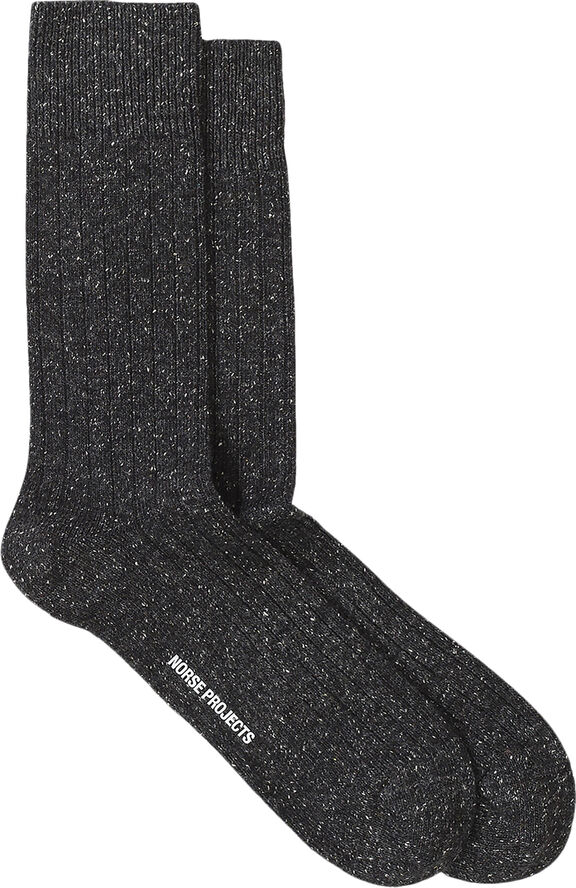 Norse Projects Bjarki Neps Charcoal melange
