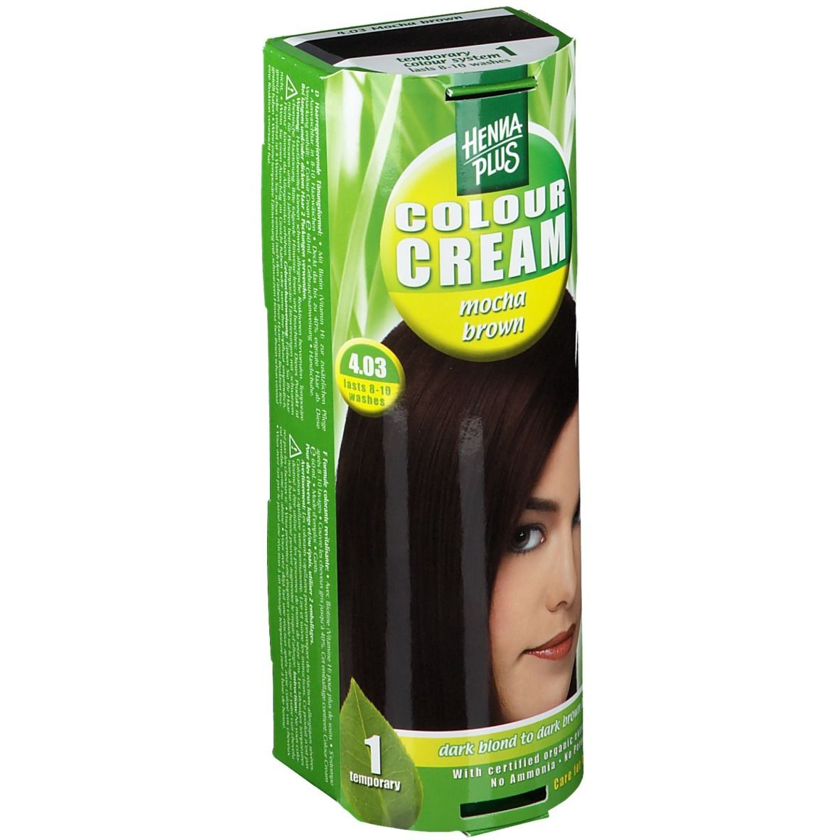 Hennaplus Colour Cream Mocha Brown 4,03
