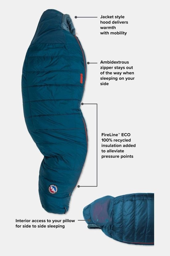 Big Agnes Big Agnes Sidewinder SL 35F Long Slaapzak