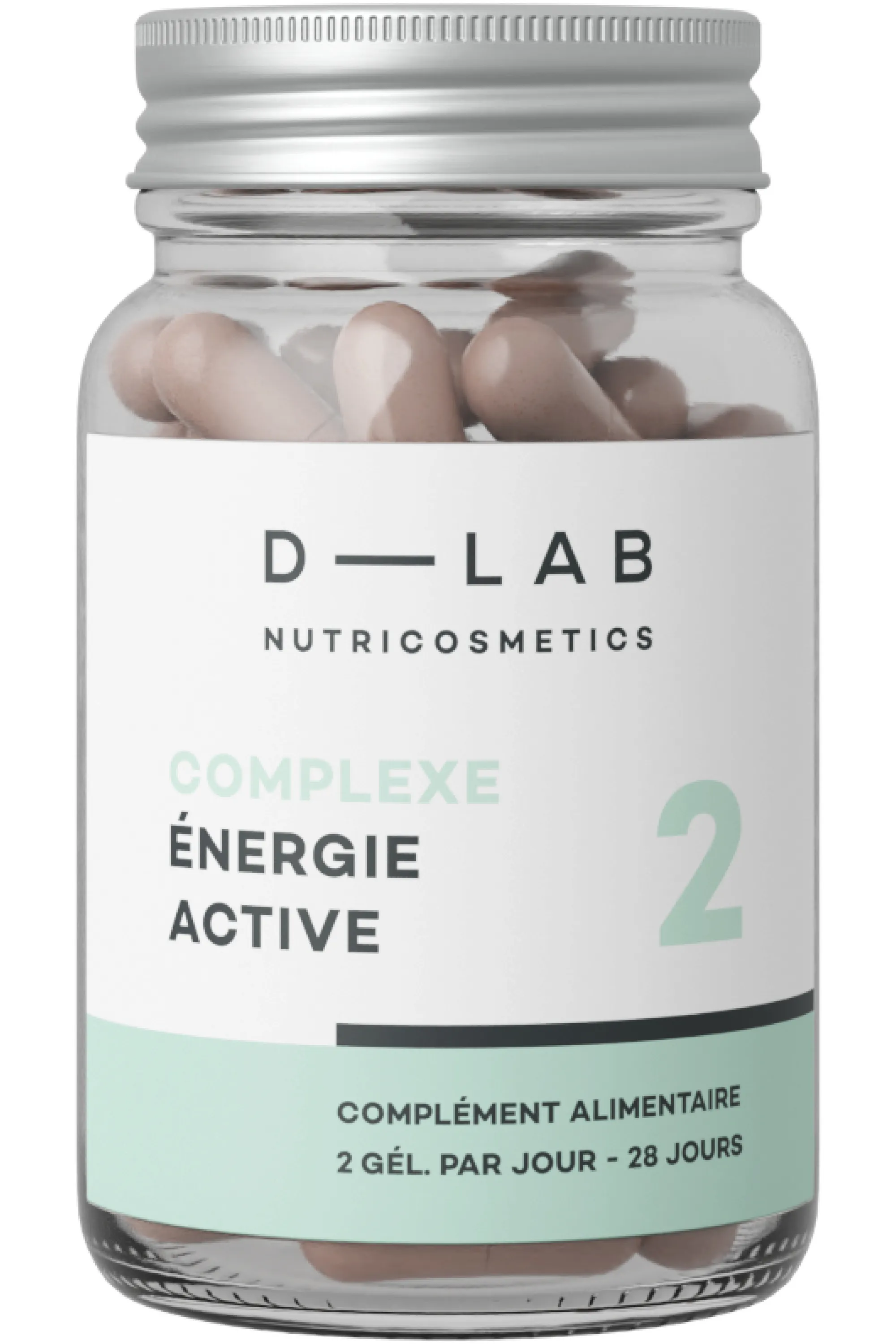 D-LAB Nutricosmetics Complément alimentaire tonus & minceur Complexe Énergie Active-95 g
