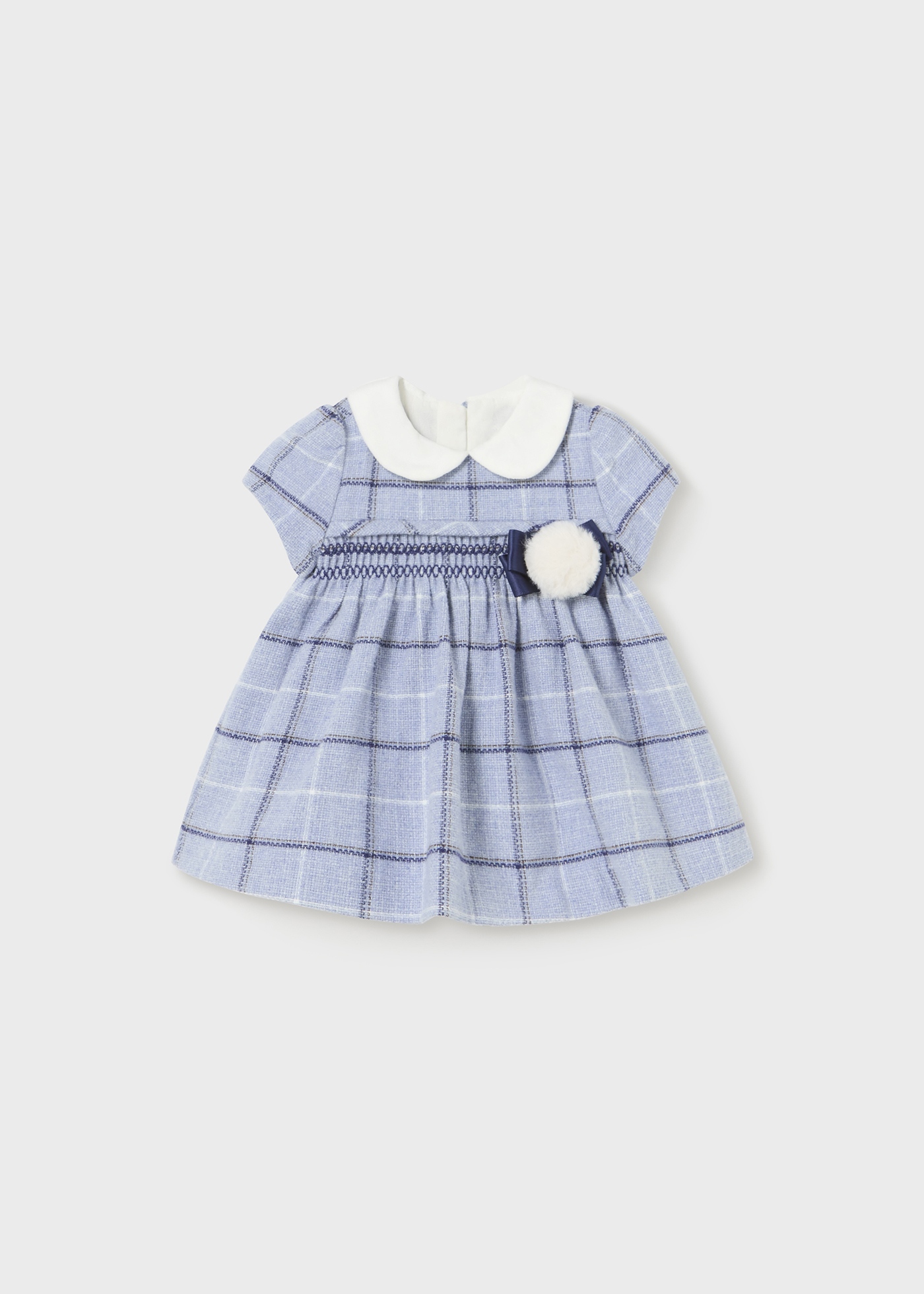 Vestido de malha para recém-nascido