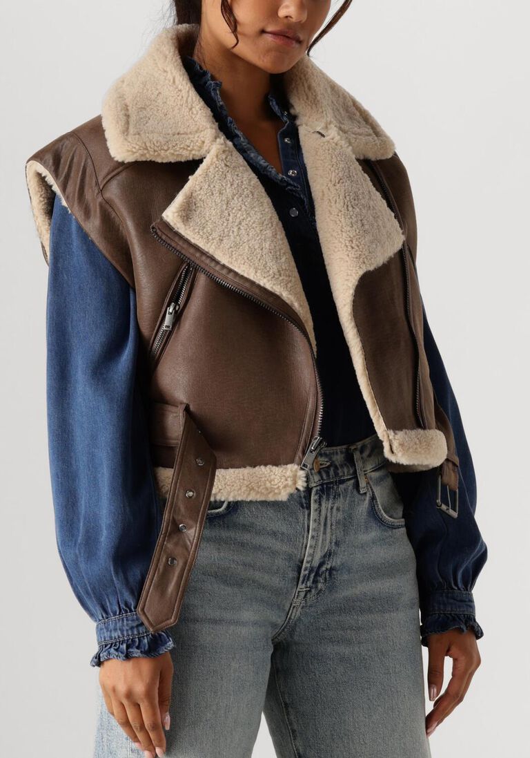 bruine summum gilet gilet lammy